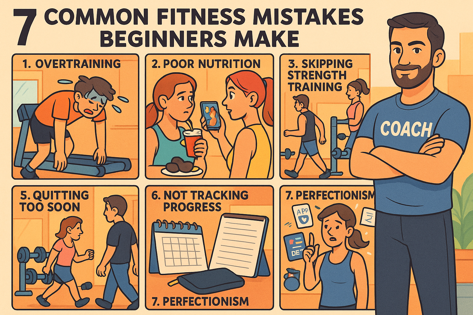 7 Fitness Mistakes Beginners Make (And How to Avoid Them for Real Results)